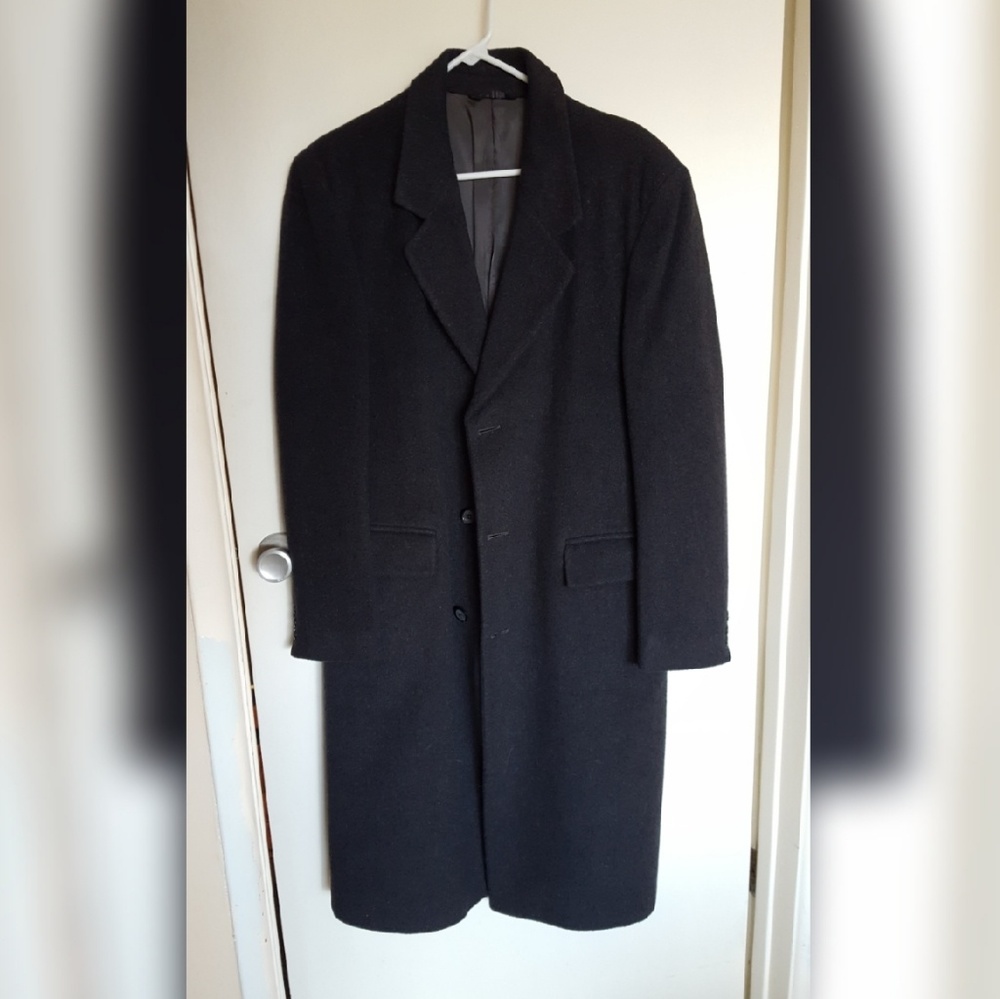 Statesman vintage long wool coat